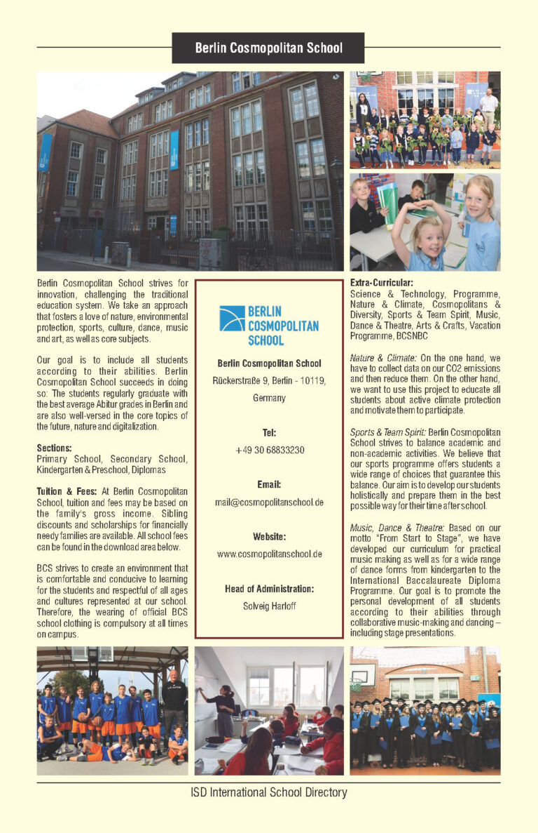 Berlin Cosmopolitan School