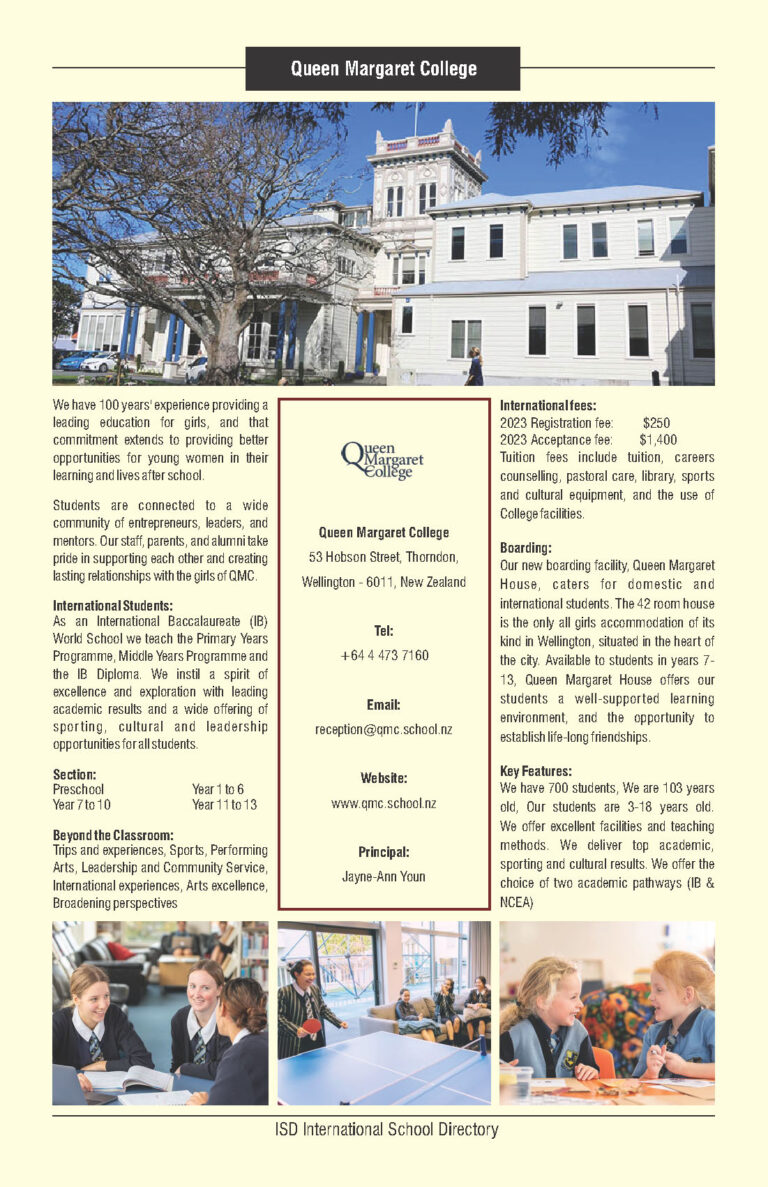 Queen Margaret College New Zealand