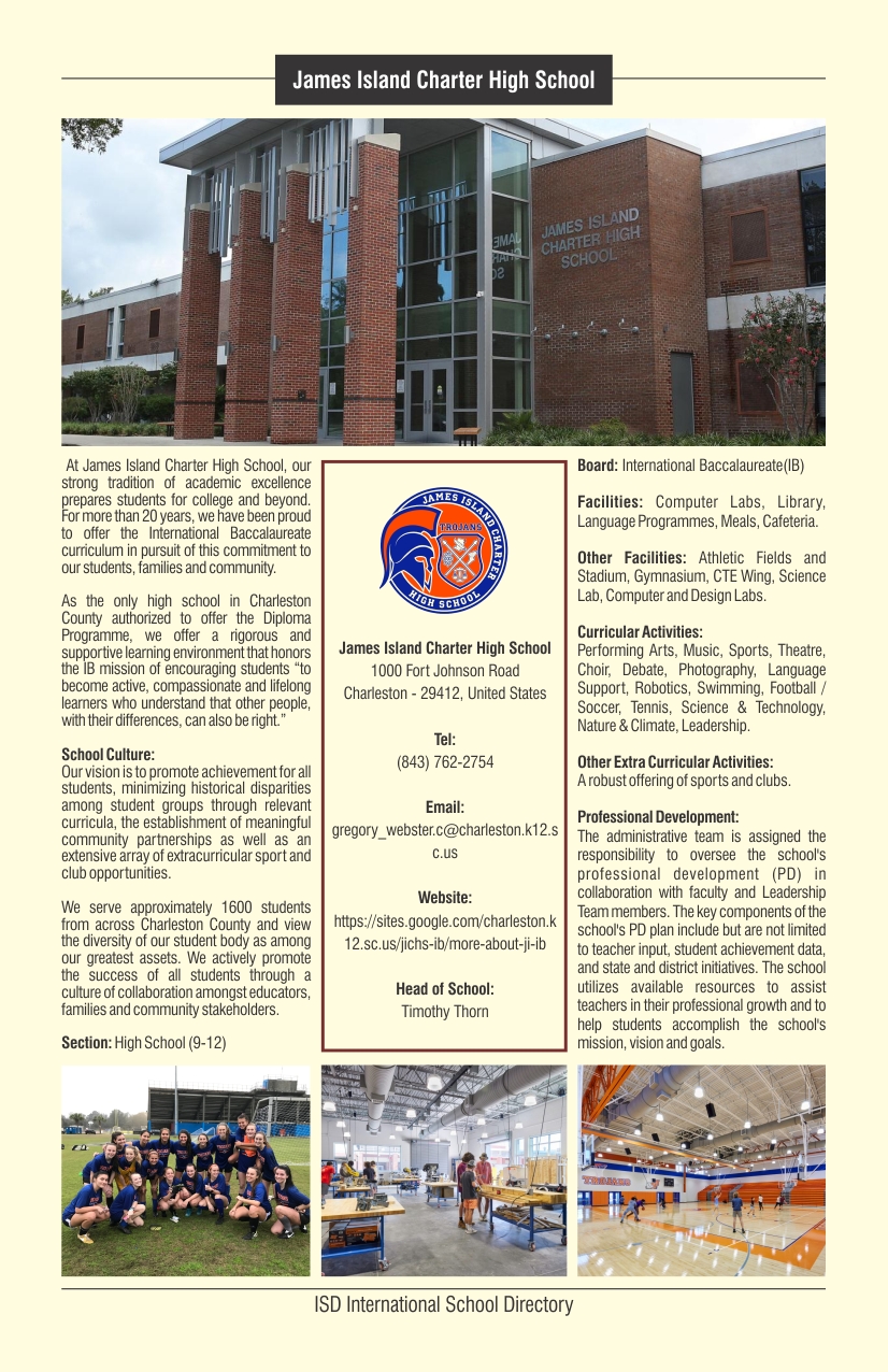 James Island Charter High School