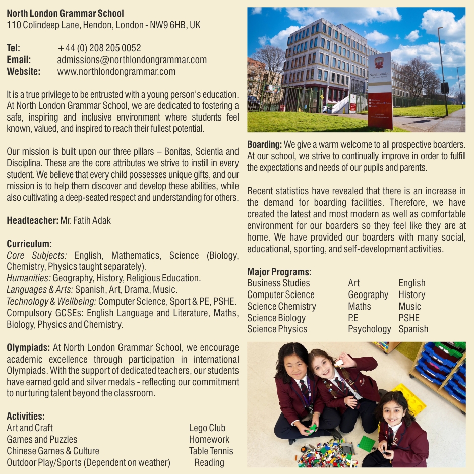 North London Grammar School